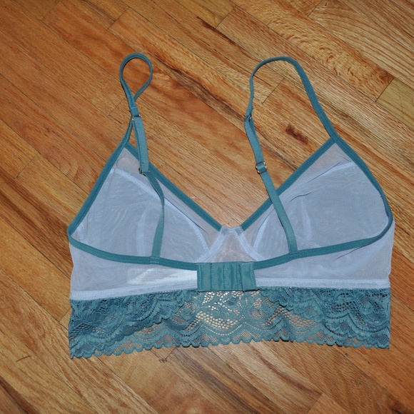 NEW Gilligan & O'Malley Blue Lace Bralette - Picture 4 of 7